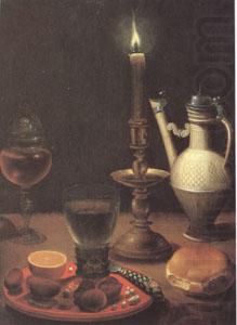 Still Life with a Candle (mk05), Gottfried Von Wedig